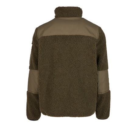 Veste mi-saison  de Brandit - Ramble Teddy - Veste Polaire - S à XXL - pour Homme - olive - Brandit - View 2