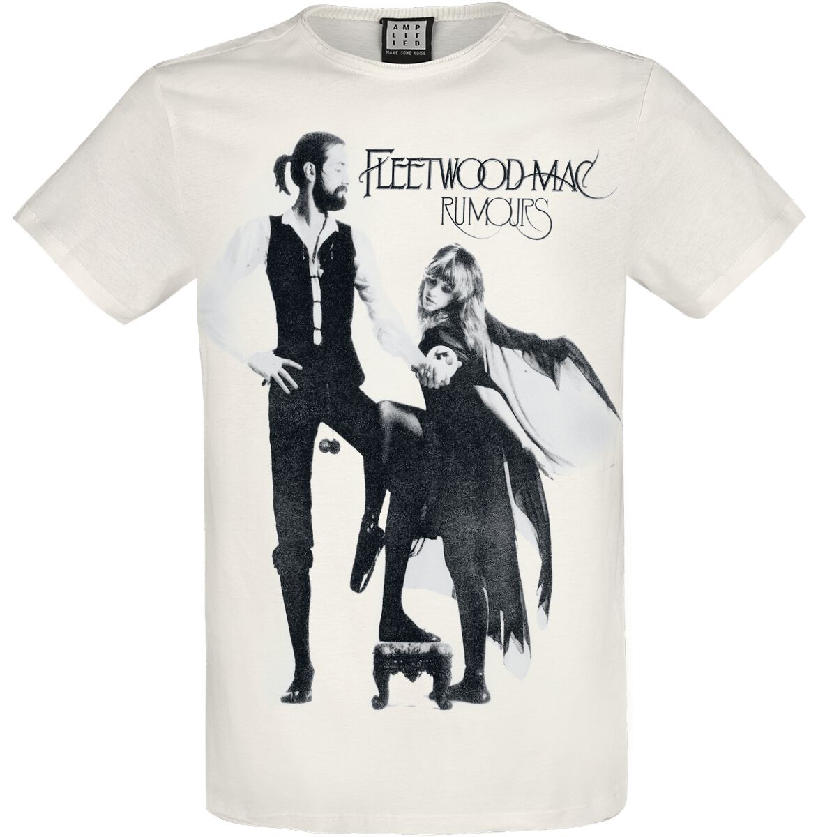 T-Shirt Manches courtes  de Fleetwood Mac - Amplified Collection - Rumours - L à XXL - pour Homme - blanc cassé - Fleetwood Mac