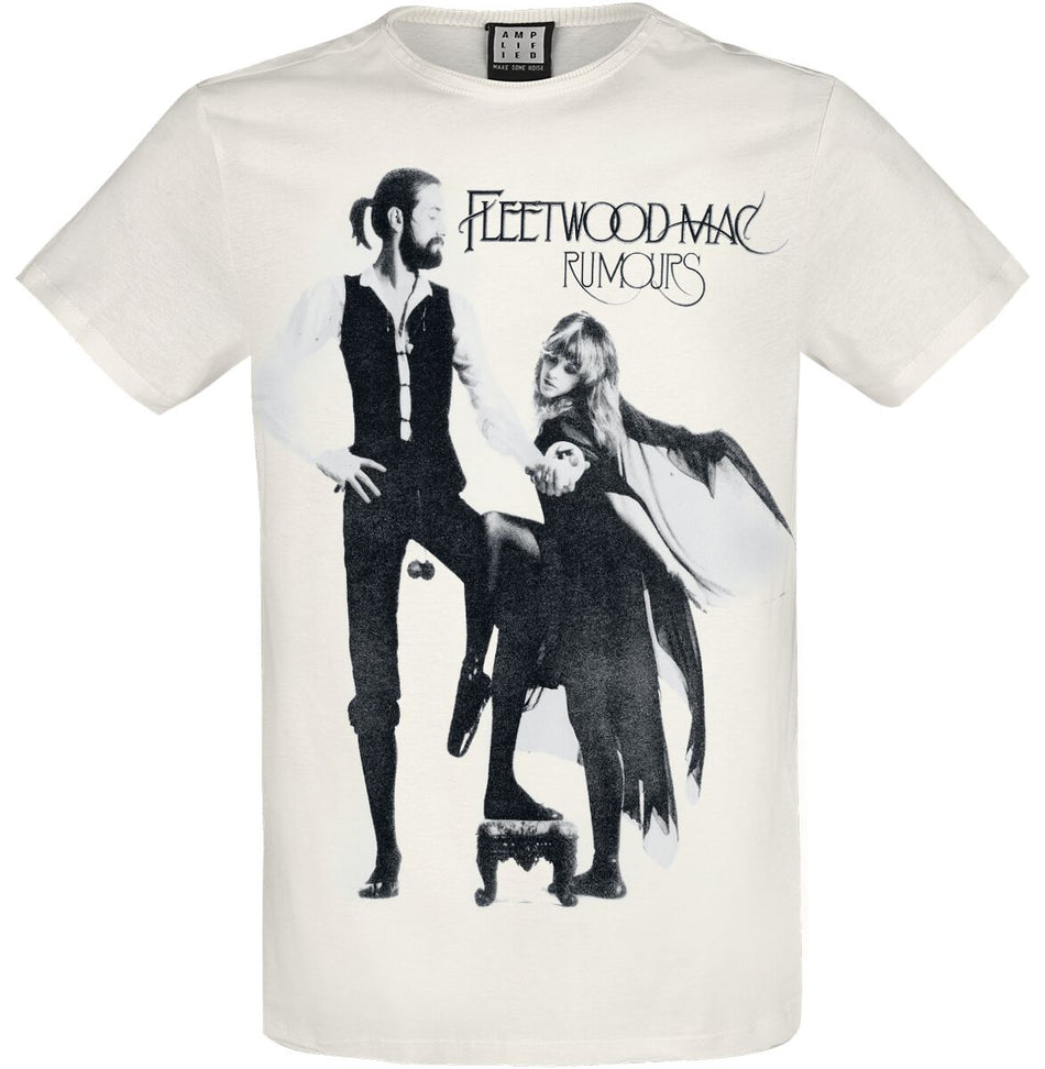 T-Shirt Manches courtes  de Fleetwood Mac - Amplified Collection - Rumours - L à XXL - pour Homme - blanc cassé - Fleetwood Mac
