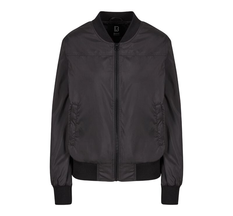 Bomber  de Brandit - Jula - Veste Bomber - S à XXL - pour Femme - noir - Brandit