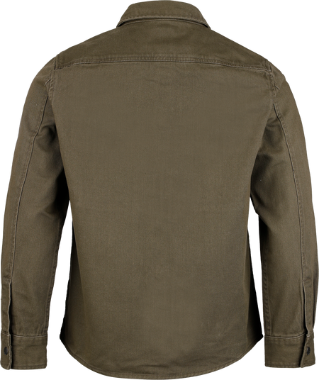 Chemise manches longues  de Brandit - Heavy Twill Shirt - S à M - pour Homme - olive - Brandit - View 2