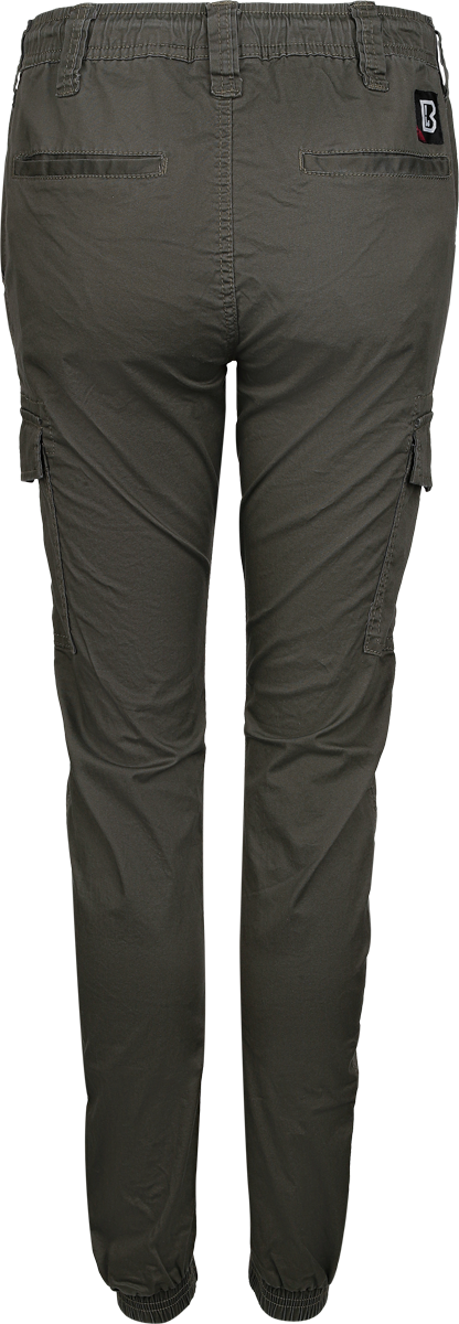 Pantalon en toile  de Brandit - Melina - Pantalon - S à 4XL - pour Femme - olive - Brandit - View 2