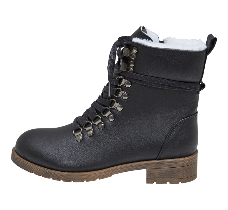 Bottes de motard  de Brandit - Bottines d'Hiver Femme - EU36 à EU42 - pour Femme - noir - Brandit - View 2