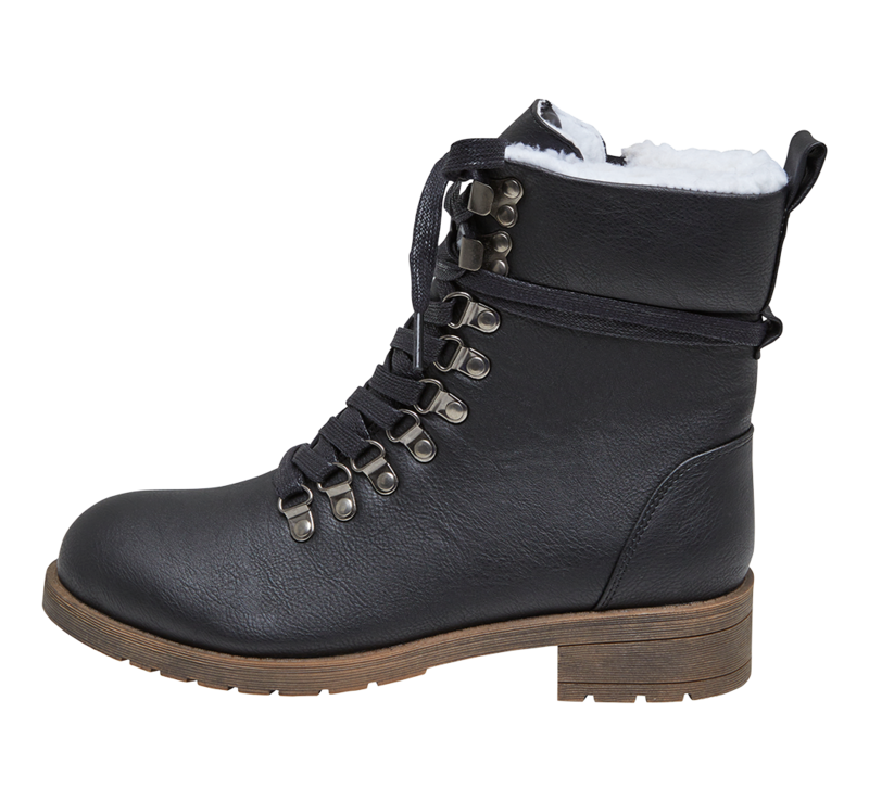 Bottes de motard  de Brandit - Bottines d'Hiver Femme - EU36 à EU42 - pour Femme - noir - Brandit - View 2