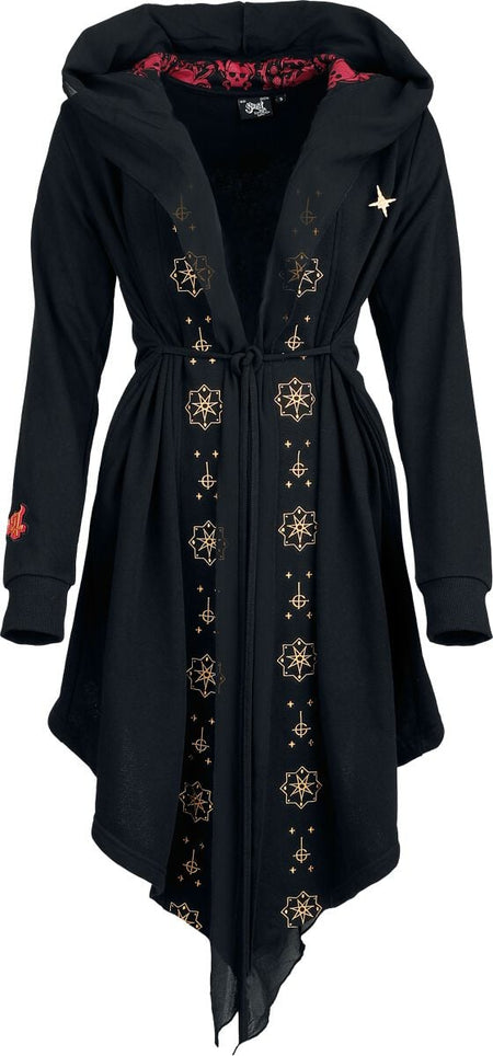 Gilets & Ponchos  de Ghost - Sweat Zippé Ghost - Collection Signature EMP - S à M - pour Femme - noir - Ghost