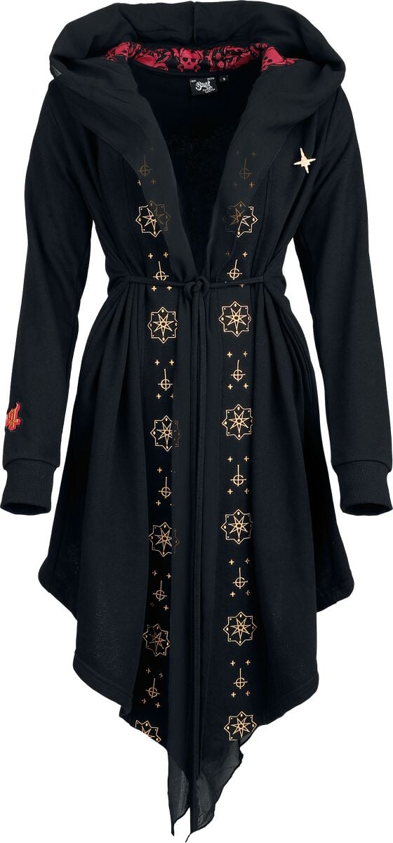 Gilets & Ponchos  de Ghost - Sweat Zippé Ghost - Collection Signature EMP - S à M - pour Femme - noir - Ghost