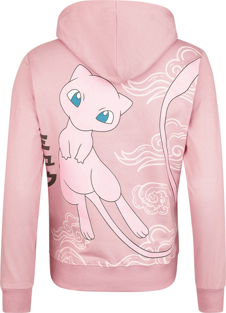 Sweat-shirt à capuche Gaming de Pokémon - Mew - S à XXL - pour Femme - rose - Pokémon - View 2