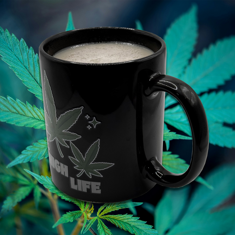 Mug Fun de High Life - Tasse mit Thermoeffekt - pour Unisexe - noir/vert/blanc - High Life - View 2