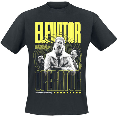 T-Shirt Manches courtes  de Electric Callboy - Elevator Operator - S à 4XL - pour Homme - noir - Electric Callboy