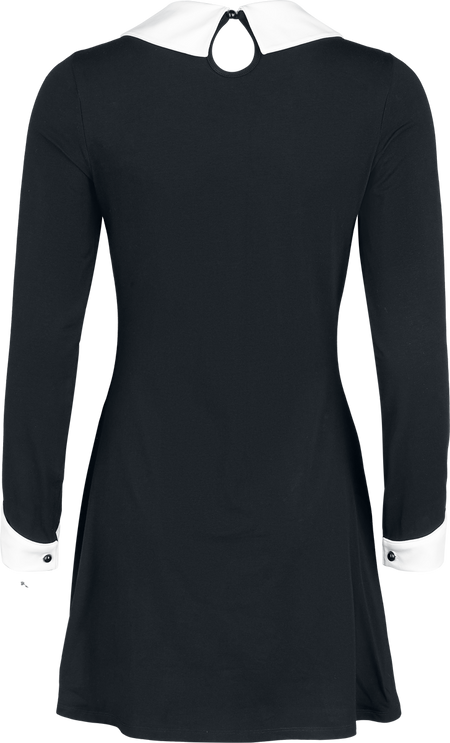 Robe courte  de Ghost - EMP Signature Collection - S à XXL - pour Femme - noir/blanc - Ghost - View 2