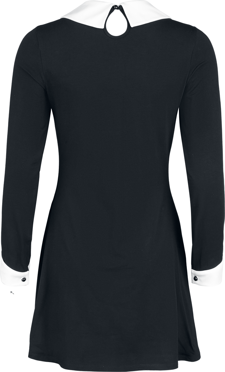 Robe courte  de Ghost - EMP Signature Collection - S à XXL - pour Femme - noir/blanc - Ghost - View 2