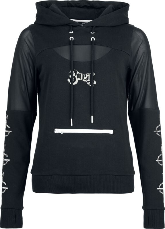 Sweat-shirt à capuche  de Ghost - EMP Signature Collection - S à XXL - pour Femme - noir - Ghost