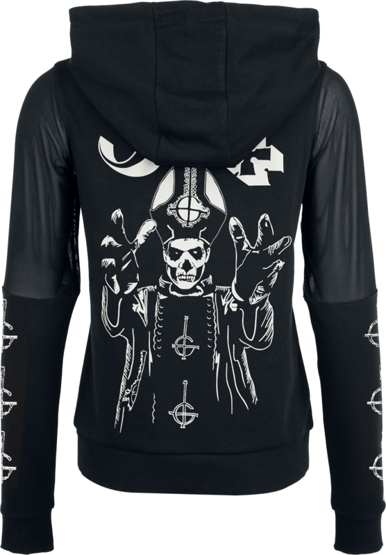 Sweat-shirt à capuche  de Ghost - EMP Signature Collection - S à XXL - pour Femme - noir - Ghost - View 2