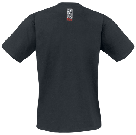 T-Shirt Manches courtes  de Iron Maiden - Axe Eddie Circle - S à 4XL - pour Homme - noir - Iron Maiden - View 2