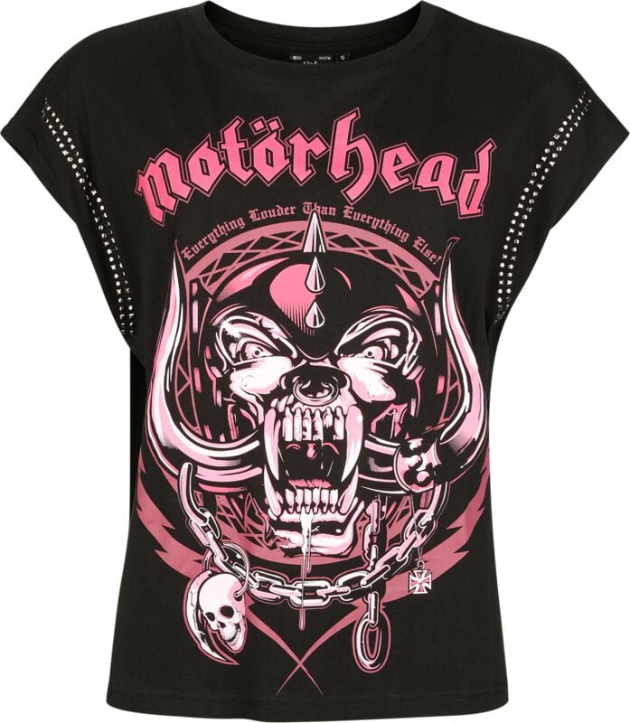 T-Shirt Manches courtes  de Motörhead - EMP Signature Collection - S à XXL - pour Femme - noir - Motörhead