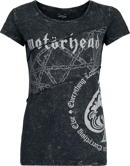 T-Shirt Manches courtes  de Motörhead - EMP Signature Collection - S à XXL - pour Femme - gris foncé - Motörhead