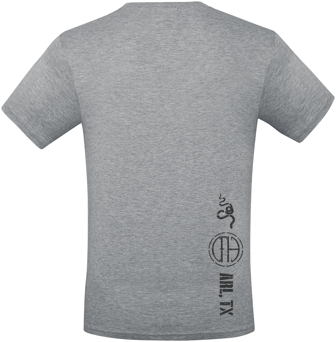 T-Shirt Manches courtes  de Pantera - CFH Stencil Snake - S à 3XL - pour Homme - gris chiné - Pantera - View 2