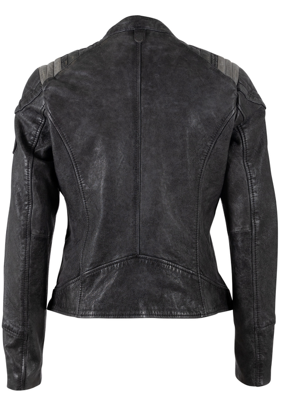 Veste en cuir  de Mauritius - MWSpeeda - S à XXL - pour Femme - noir - Mauritius - View 2