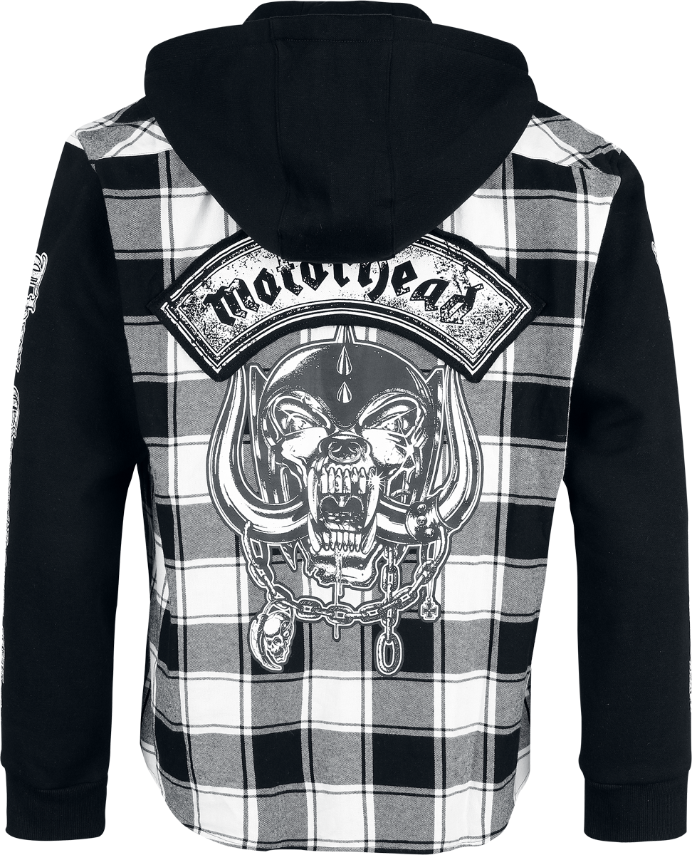 Chemise manches longues  de Motörhead - EMP Signature Collection - S à 3XL - pour Homme - noir/blanc - Motörhead - View 2