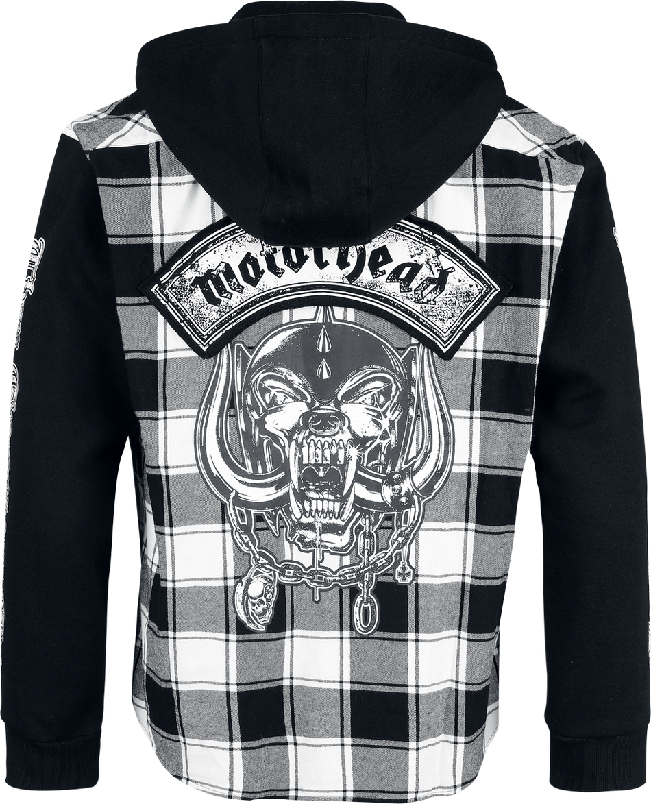 Chemise manches longues  de Motörhead - EMP Signature Collection - S à 3XL - pour Homme - noir/blanc - Motörhead - View 2