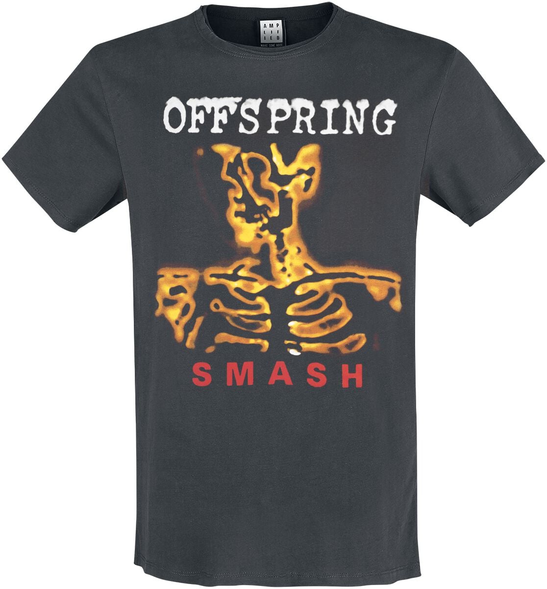 T-Shirt Manches courtes  de The Offspring - Amplified Collection - Smash - S à 3XL - pour Homme - anthracite - The Offspring