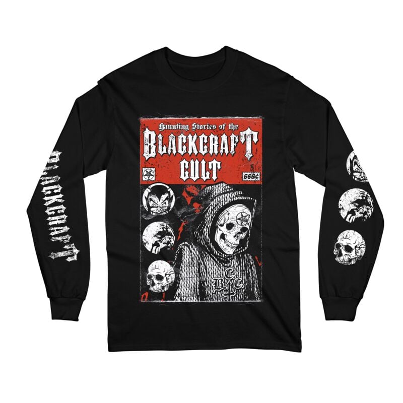 T-shirt manches longues Gothic de Blackcraft Cult - The Haunting - Haut Manches Longues - M à XXL - pour Homme - noir - Blackcraft Cult