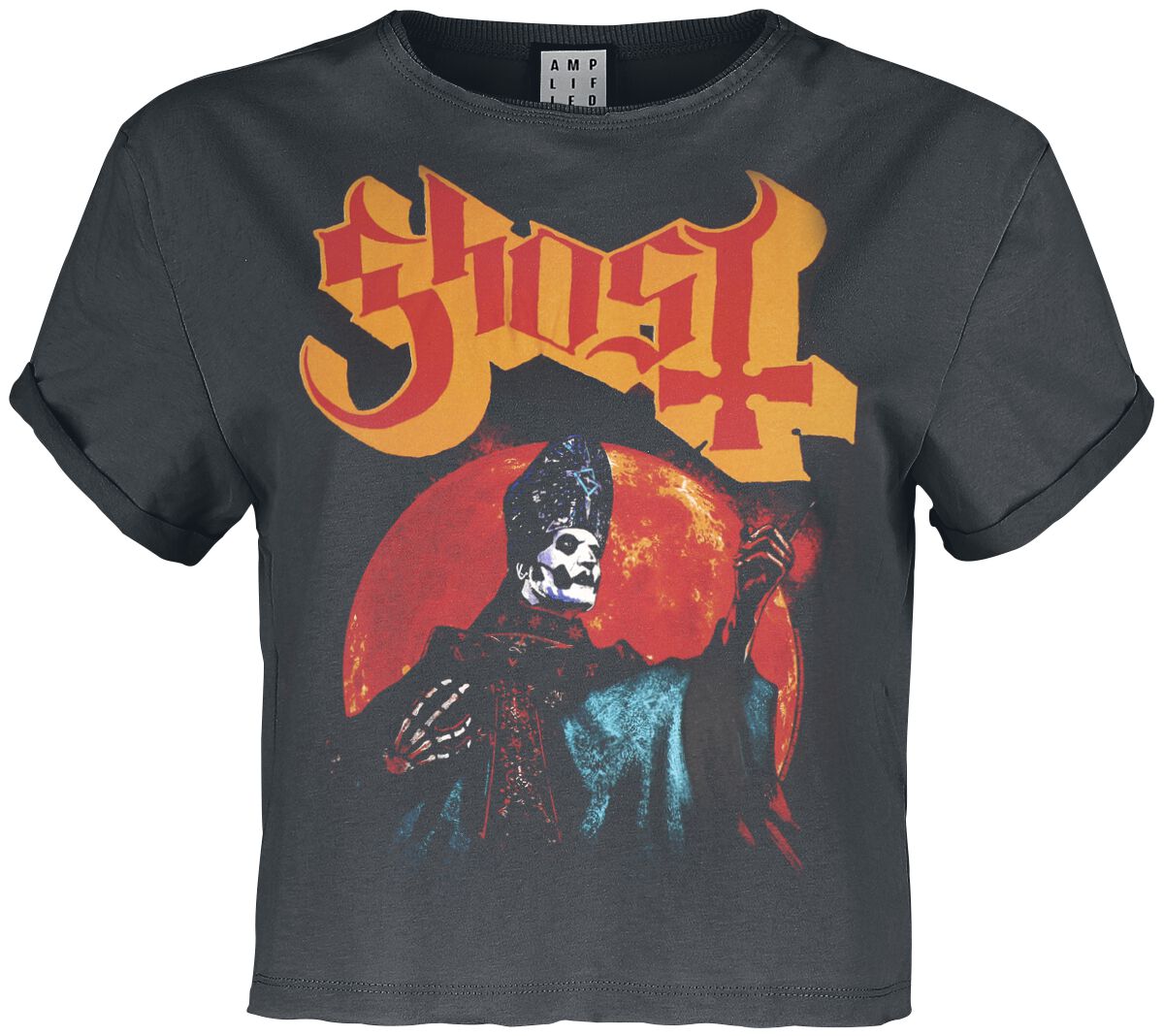 T-Shirt Manches courtes  de Ghost - Amplified Collection - Hunters Moon - XS à XL - pour Femme - anthracite - Ghost