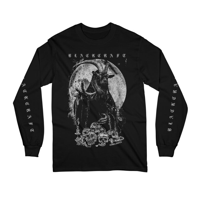 T-shirt manches longues Gothic de Blackcraft Cult - Power of the Goat - Haut Manches Longues - M à XL - pour Homme - noir - Blackcraft Cult