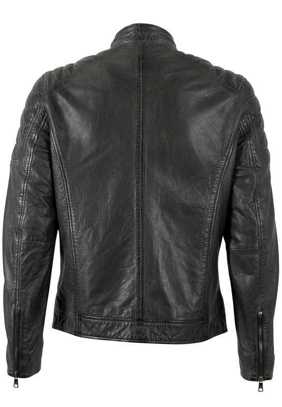 Veste en cuir  de Mauritius - MMDerry - S à 3XL - pour Homme - vert - Mauritius - View 2