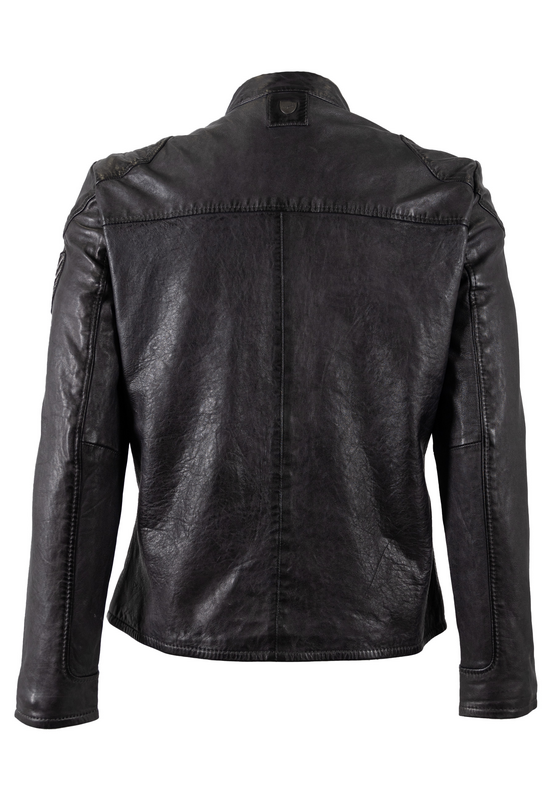 Veste en cuir  de Mauritius - MMKendrik - S à XXL - pour Homme - noir - Mauritius - View 2