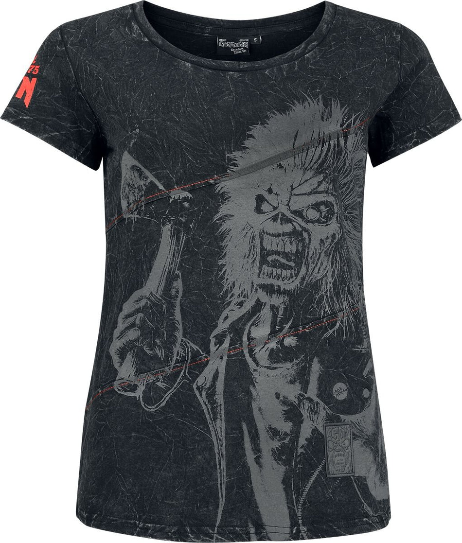 T-Shirt Manches courtes  de Iron Maiden - EMP Signature Collection - S à XXL - pour Femme - gris foncé - Iron Maiden