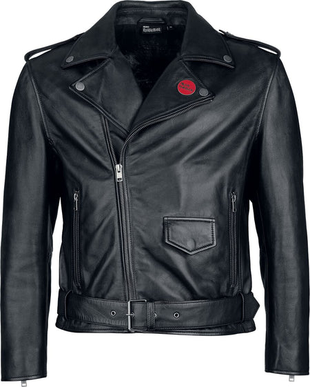 Veste en cuir  de Iron Maiden - EMP Signature Collection - S à 3XL - pour Homme - noir - Iron Maiden