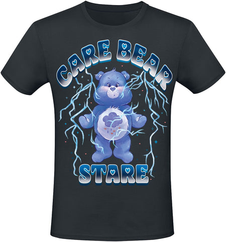 T-Shirt Manches courtes  de Care Bears - Care Bears - Stare - S à XXL - pour Homme - noir - Care Bears