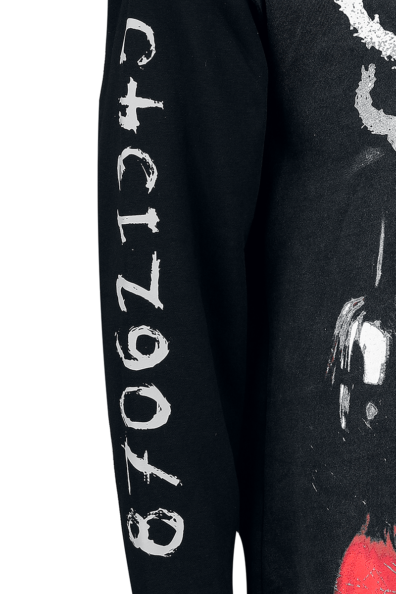Sweat-shirt  de Slipknot - EMP Signature Collection - S à XXL - pour Homme - gris foncé/noir - Slipknot - View 2