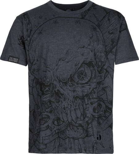 T-Shirt Manches courtes  de Five Finger Death Punch - EMP Signature Collection - S à 3XL - pour Homme - gris - Five Finger Death Punch