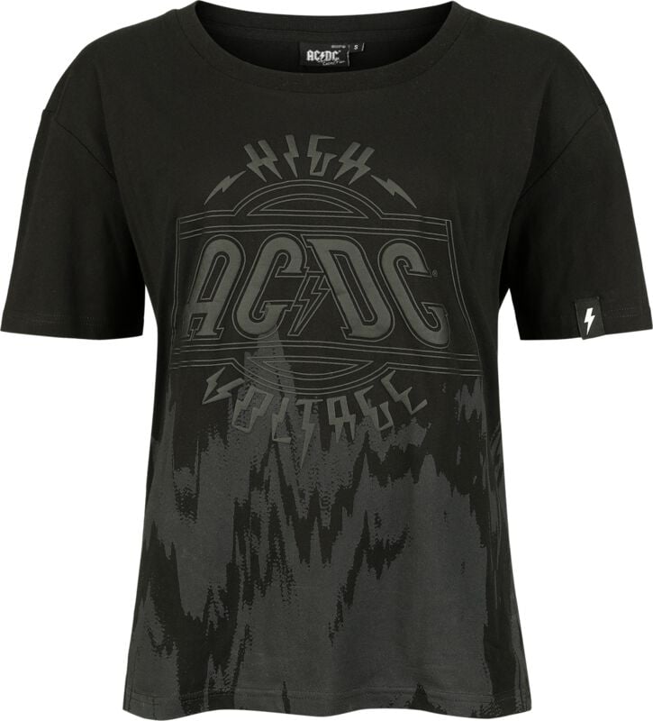 T-Shirt Manches courtes  de AC/DC - EMP Signature Collection - S à 3XL - pour Femme - noir - AC/DC