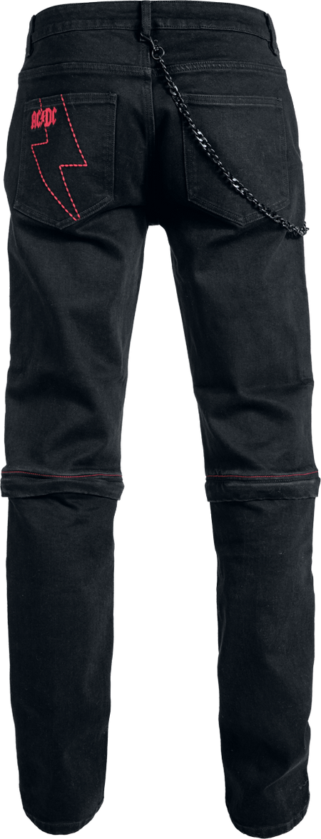 Jean  de AC/DC - EMP Signature Collection - W32L32 à W36L34 - pour Homme - noir - AC/DC - View 2