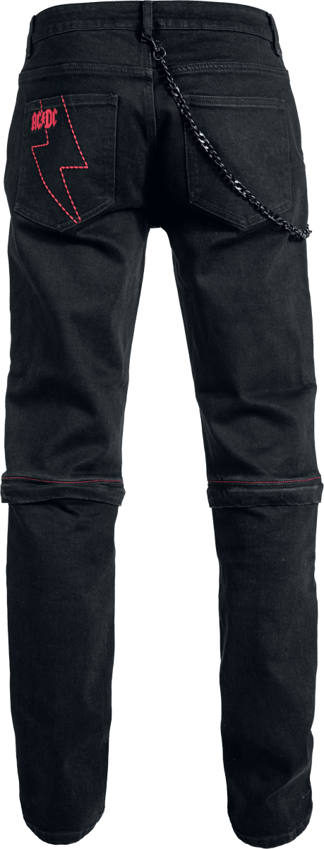 Jean  de AC/DC - EMP Signature Collection - W32L32 à W36L34 - pour Homme - noir - AC/DC - View 2