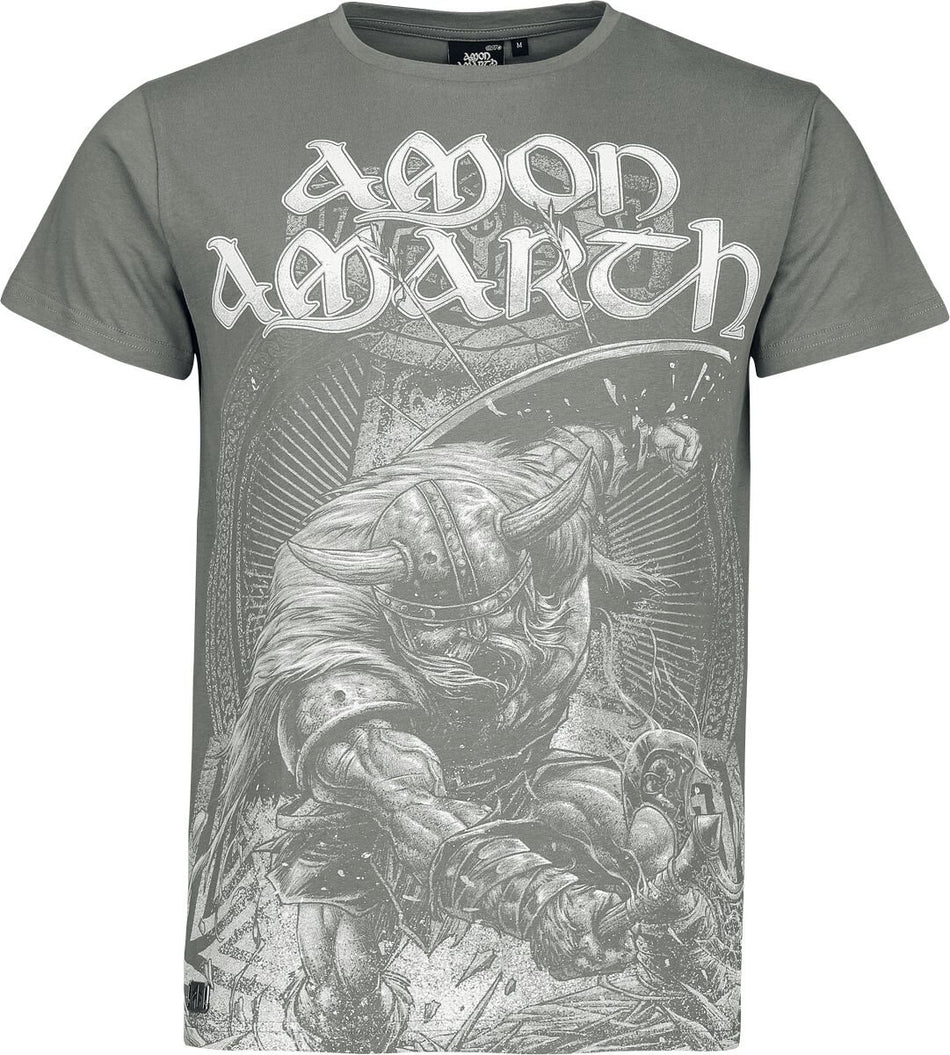 T-Shirt Manches courtes  de Amon Amarth - EMP Signature Collection - M à 3XL - pour Homme - gris - Amon Amarth