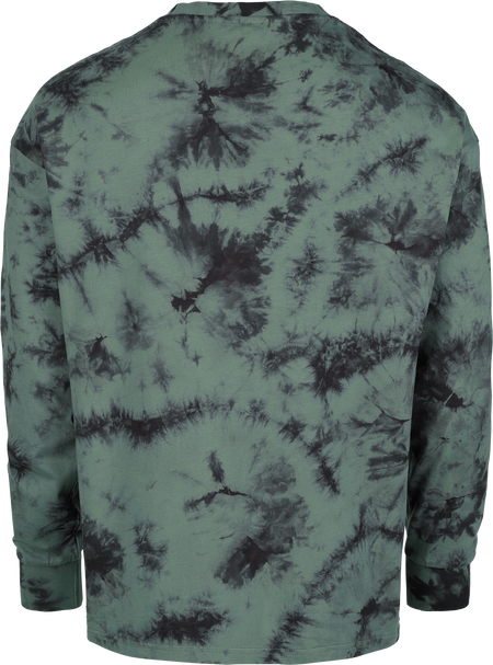T-shirt manches longues  de RED by EMP - Haut Manches Longues Tie-Dye - M à XXL - pour Homme - olive - RED by EMP - View 2