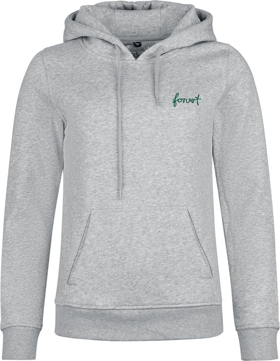 Sweat-shirt à capuche  de Forvert - Napa - S à L - pour Femme - gris chiné - Forvert