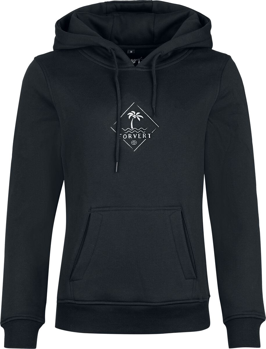 Sweat-shirt à capuche  de Forvert - Santa Rosa - S à L - pour Femme - noir - Forvert