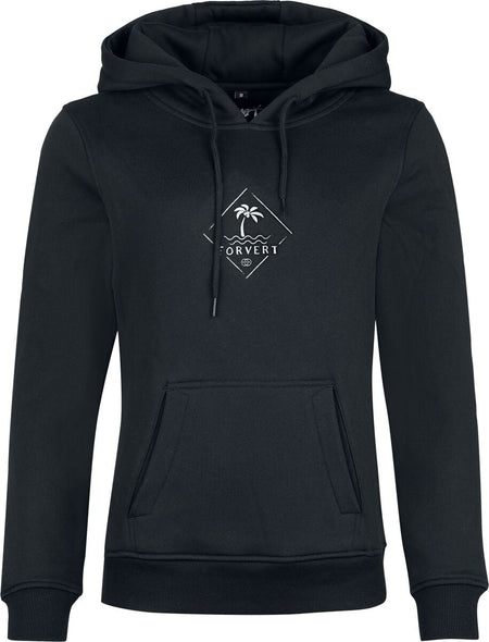 Sweat-shirt à capuche  de Forvert - Santa Rosa - S à L - pour Femme - noir - Forvert