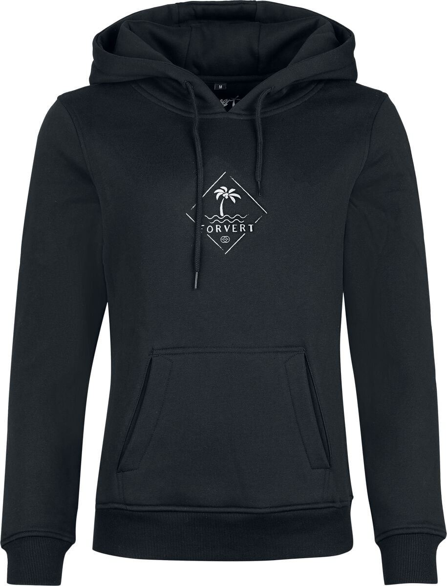 Sweat-shirt à capuche  de Forvert - Santa Rosa - S à L - pour Femme - noir - Forvert