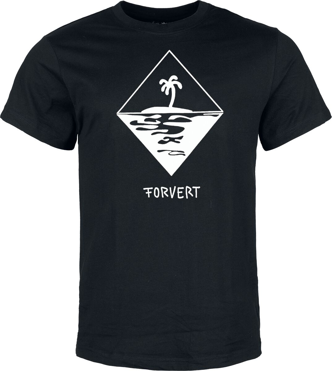 T-Shirt Manches courtes  de Forvert - Morro Bay - S à XL - pour Homme - noir - Forvert