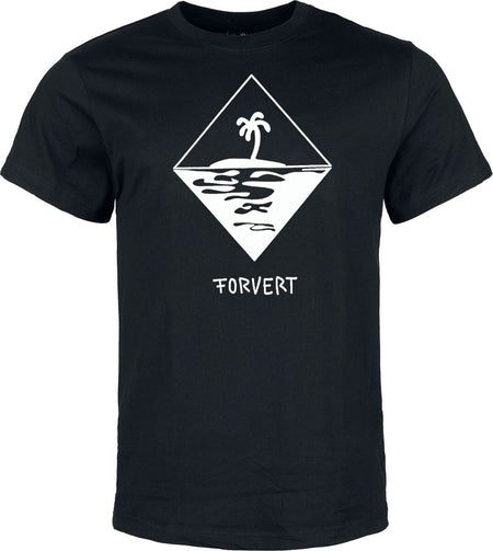 T-Shirt Manches courtes  de Forvert - Morro Bay - S à XL - pour Homme - noir - Forvert