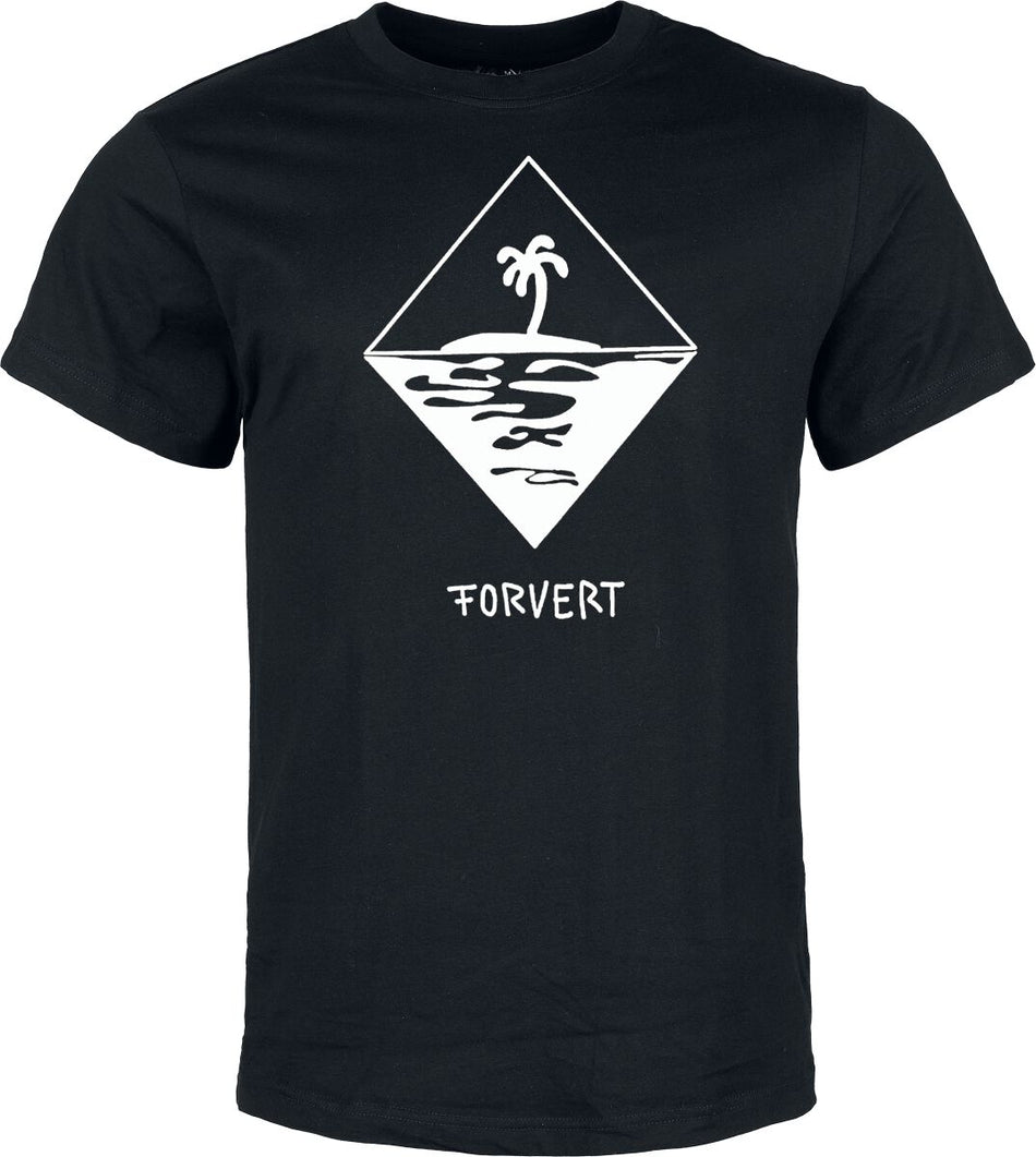 T-Shirt Manches courtes  de Forvert - Morro Bay - S à XL - pour Homme - noir - Forvert