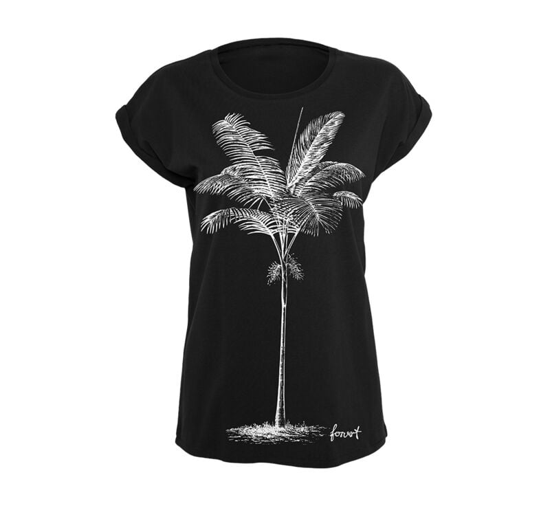 T-Shirt Manches courtes  de Forvert - Fontana - S à XL - pour Femme - noir - Forvert