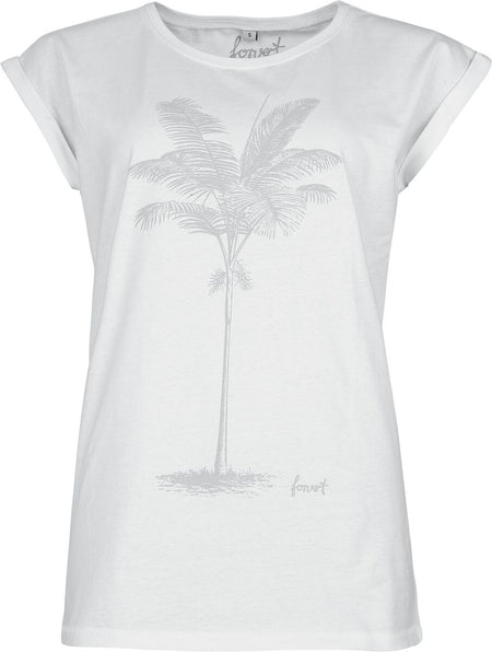 T-Shirt Manches courtes  de Forvert - Fontana - S à L - pour Femme - blanc - Forvert