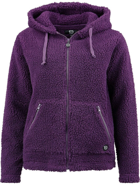 Sweat-shirt zippé à capuche  de RED by EMP - Sweat à capuche doublure polaire - S à XXL - pour Femme - lilas - RED by EMP